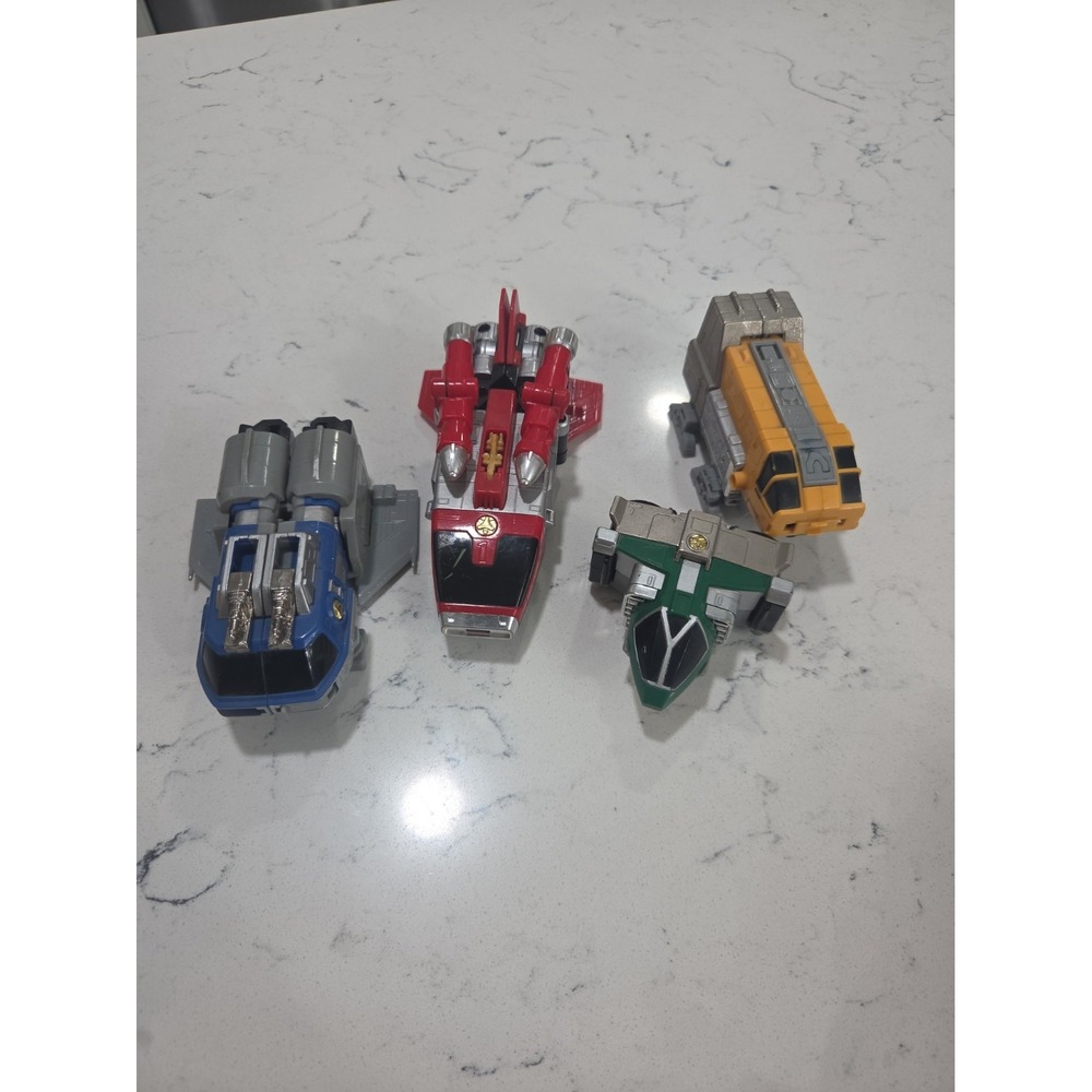 Power Rangers Lightspeed Rescue Deluxe Omega Megazord Bandai 2000